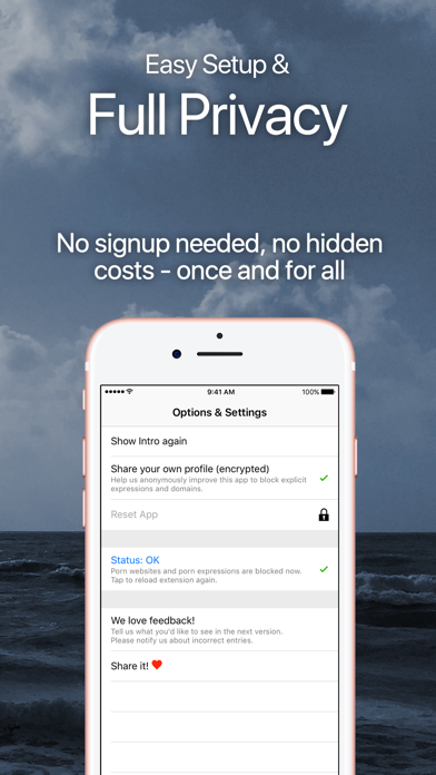 BLOXXX: Porn Blocker Screenshot