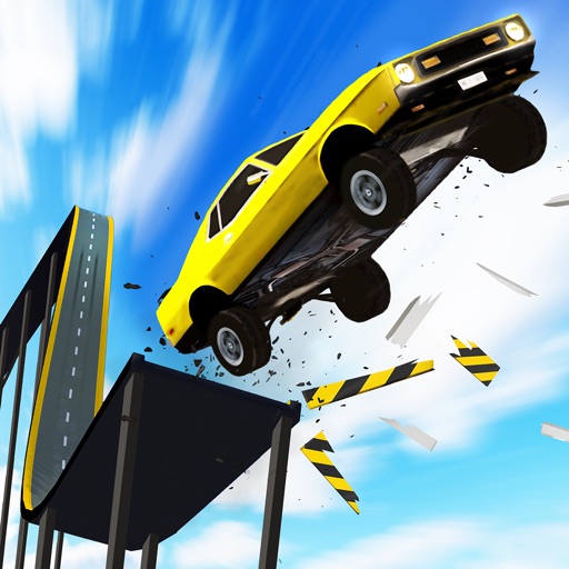 Ramp Car Jumping Icon