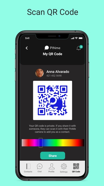 PINme Contacts App screenshot-3