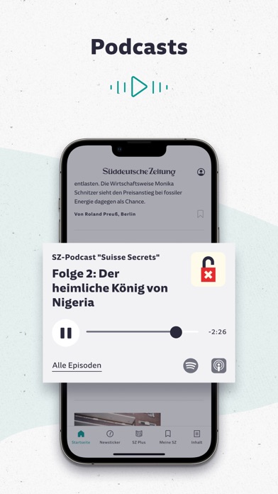 SZ Nachrichten Screenshot