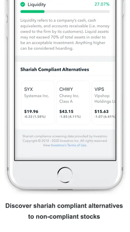 Screenshot 4 von 6 zu Zoya: Halal Investing App