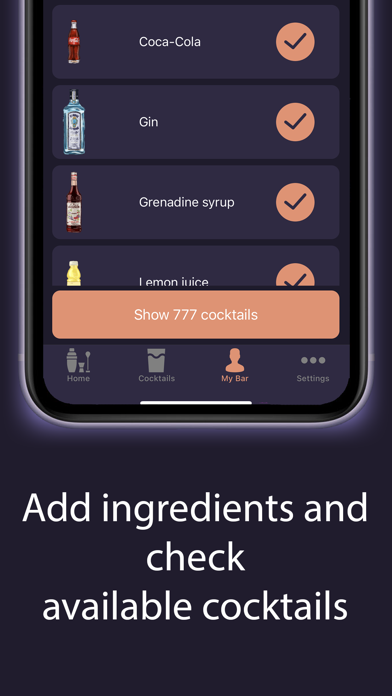 Cocktail Art - Bartender App Screenshot