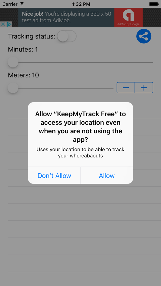 #1. KeepMyTrack Lite (iOS) 由: Ara Tecnologia SL