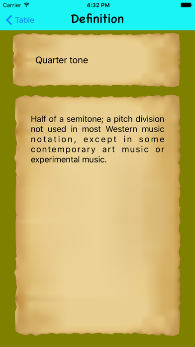 Music Terms Screenshot