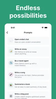 ai chat 4.0: genius iphone screenshot 3