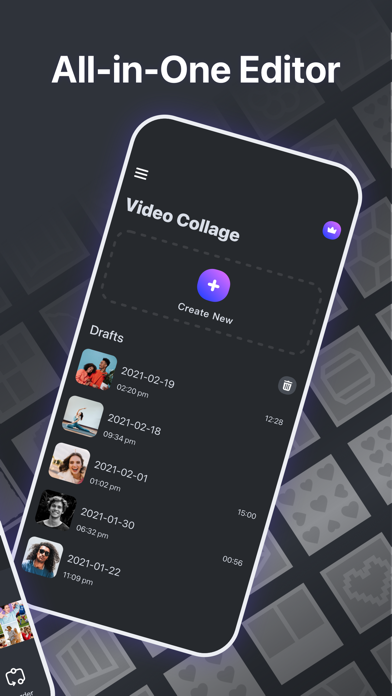 PhotoGrid Video Collage Maker Screenshot