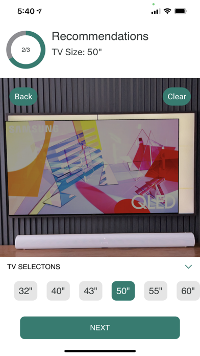 TVfit Screenshot