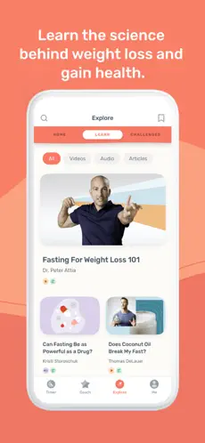 Imágen 7 Zero: Intermittent Fasting App iphone