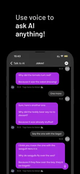 Game screenshot Talk To AI - generate images mod apk
