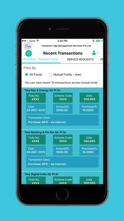 myCAMS Mutual Fund App screenshot-3