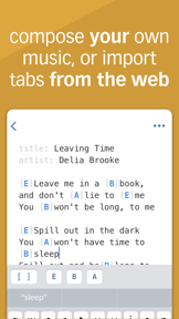 Guitar Tabs & Chords - TabBank screenshot