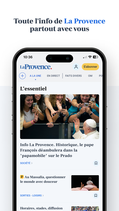 La Provence : actu en direct Screenshot