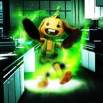 Bunzo long scary bunny legs