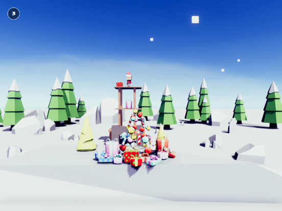 Screenshot #6 pour Santa Claus Snowball Fight
