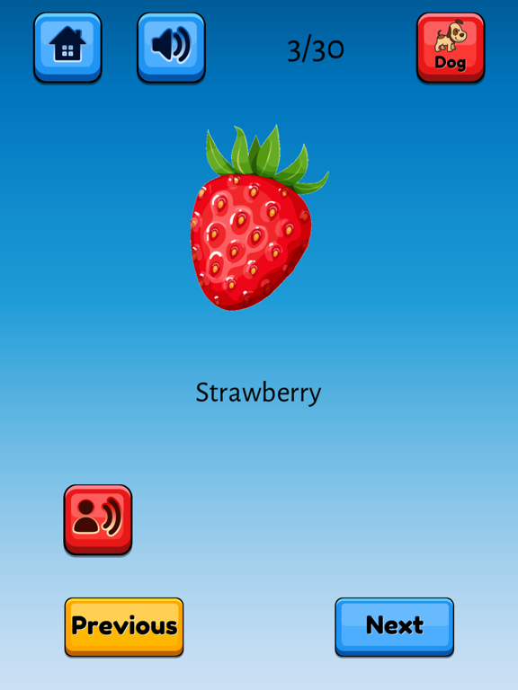 Fun English Flashcards Pro iPad screenshot