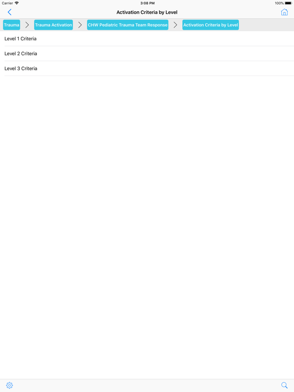 CHW Pediatric General Surgery iPad screenshot 7 - Medical app