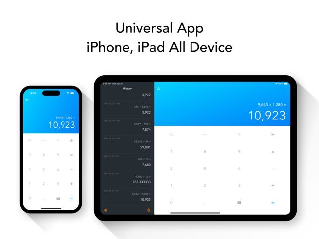 ‎Basic Calculator Pro Screenshot