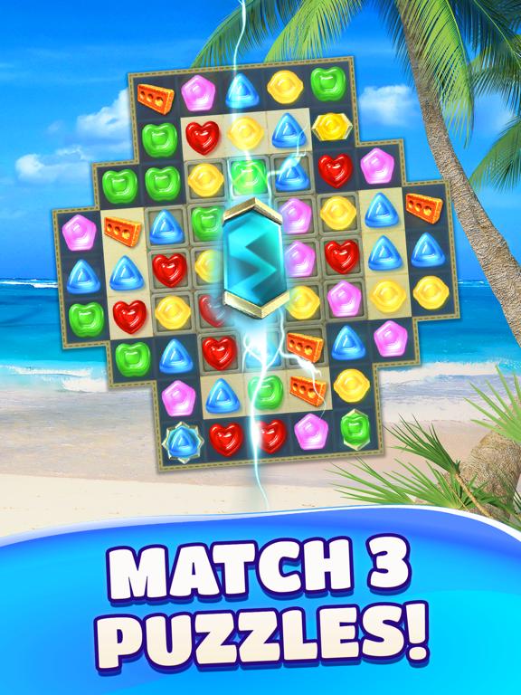 Screenshot #1 for Gummy Drop! Match 3 Puzzles