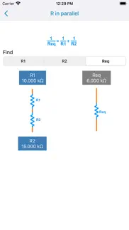 resistor tools iphone screenshot 3