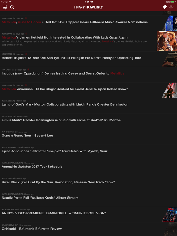 Screenshot #5 pour Heavy Headlines