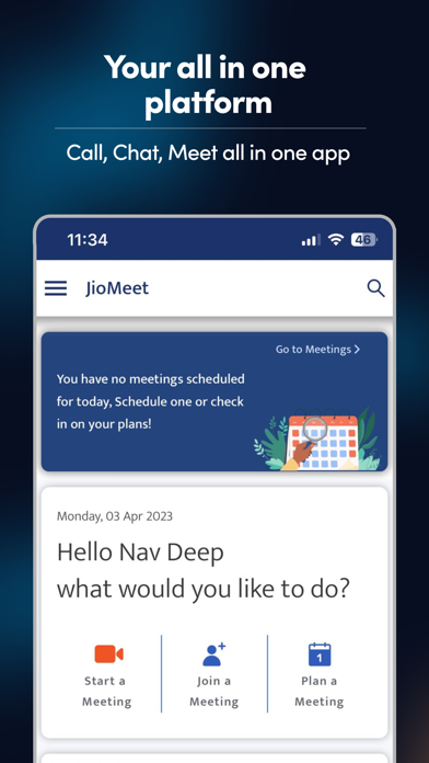 JioMeet Screenshot