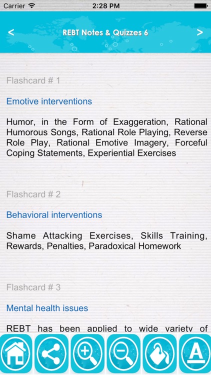 REBT Exam Review: Notes & Quiz