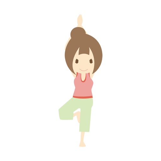 Hot Yoga Girl Sticker icon