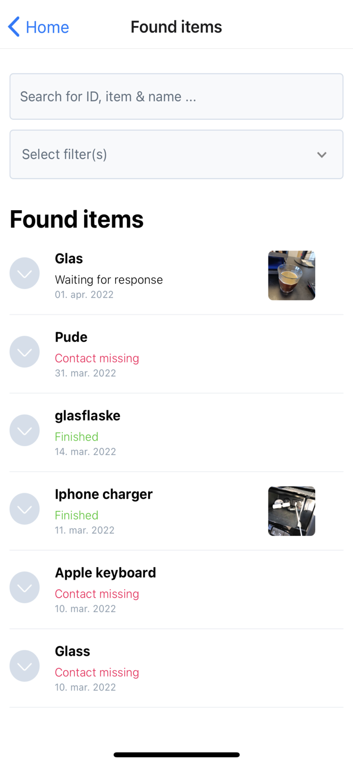 Faundit - Lost and Found