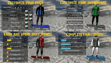 Snowboard Freestyle Mountain