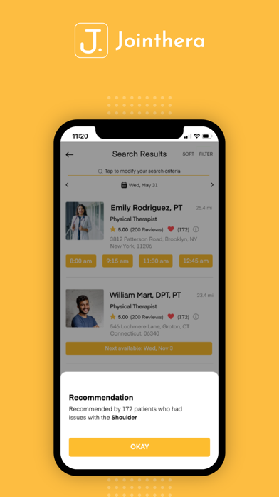 Jointhera: Find PT Nearby Screenshot