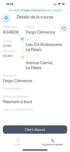 RN7 l’appli chauffeurs de taxi screenshot #6 for iPhone