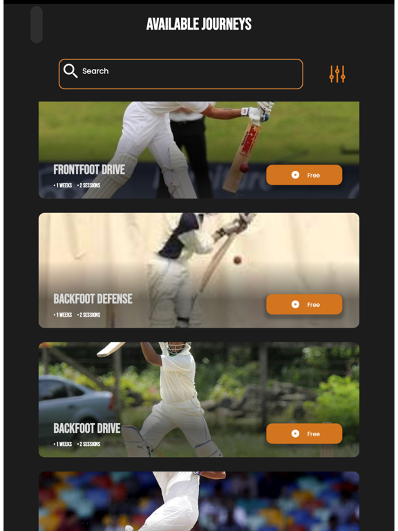 Homeground - Cricket Coaching iPad screenshot 4 - Sports app