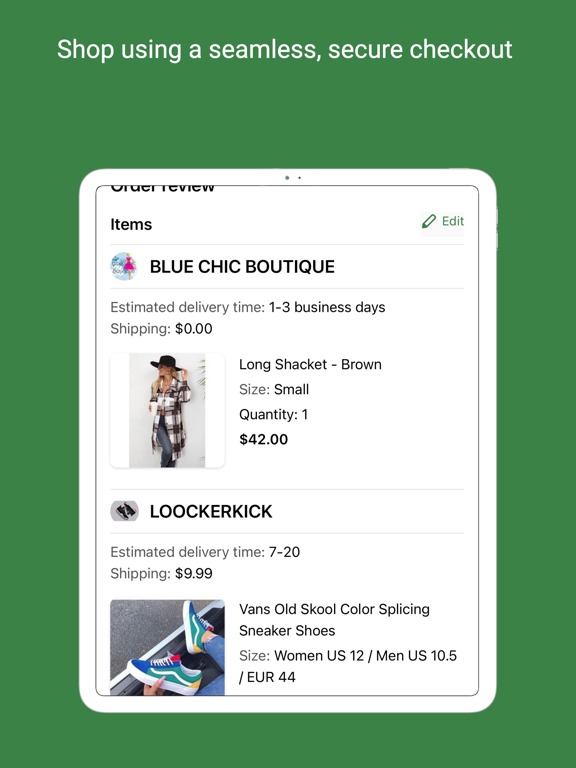 Screenshot #6 pour Wanelo Shopping