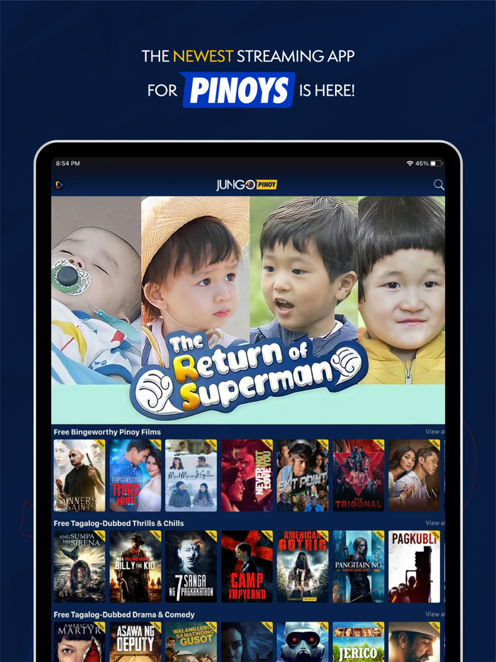 Jungo Pinoy Watch Movies and TV