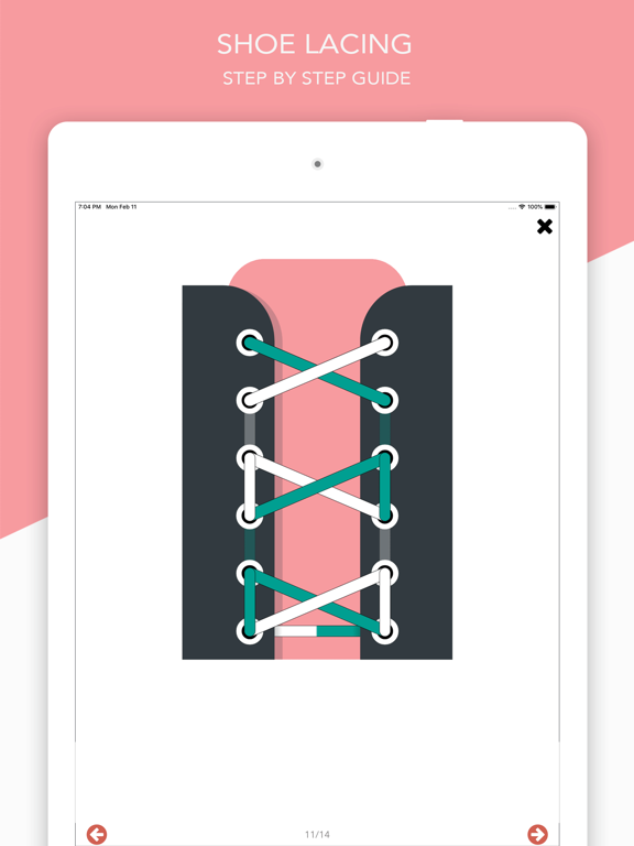 Screenshot #3 for Lace Up: Learn to Tie Shoes