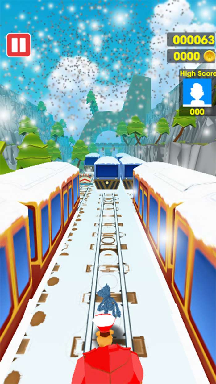 FNF Sky Train Surfers