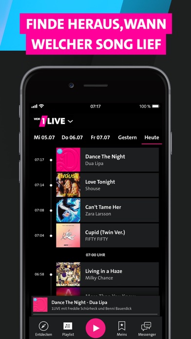 1LIVE - Radio, Musik, Podcasts Screenshot