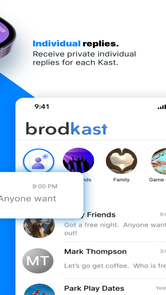 #8. Brodkast: Private Mass Message (iOS) By: Brod LLC