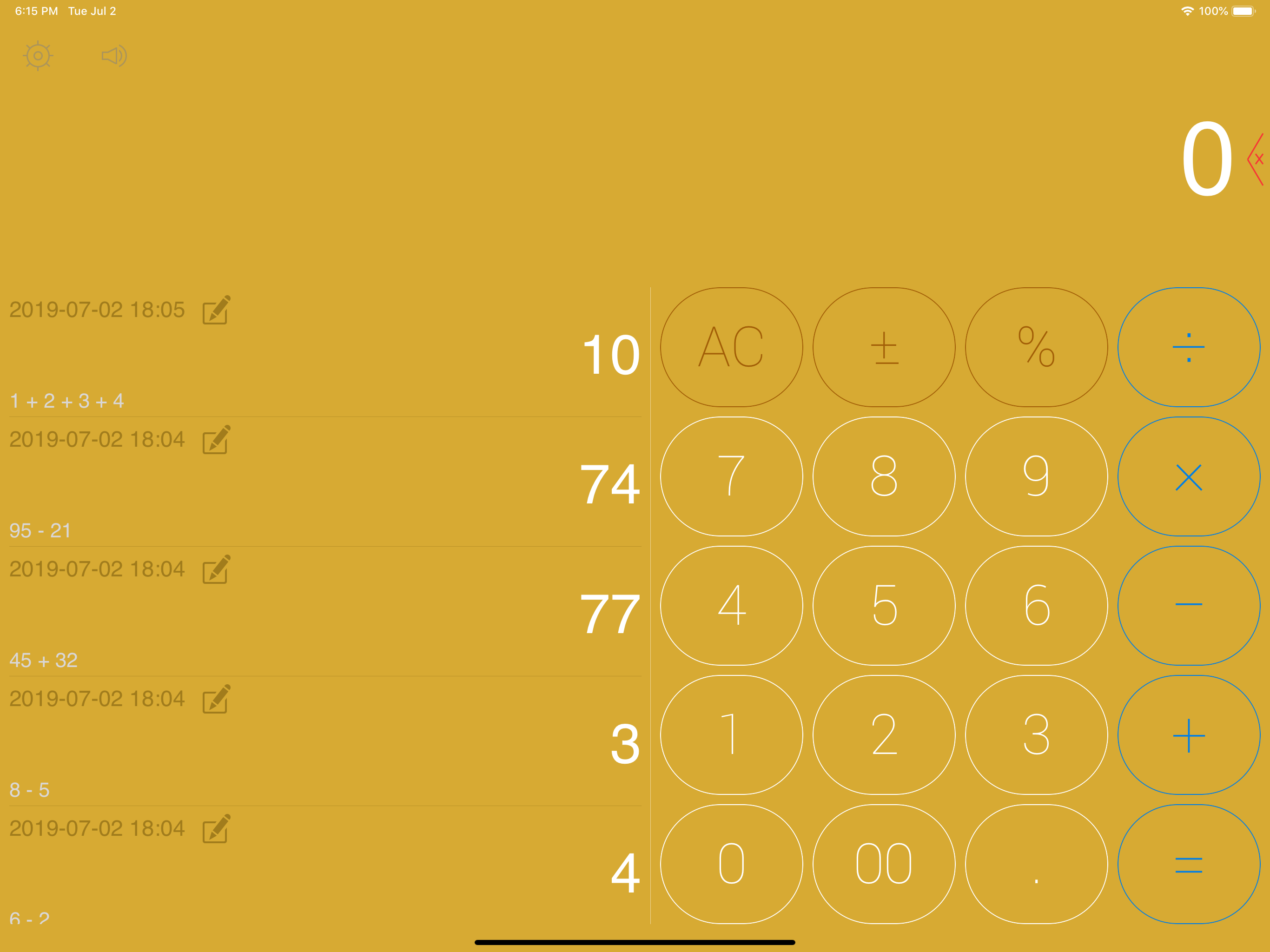 Voice Calculator HD+ screenshot 3
