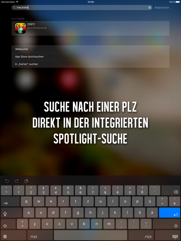 Screenshot #5 pour PLZ Finder Deutschland