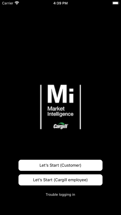 Screenshot #1 pour Market Intelligence App