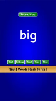 sight words flash cards ! iphone screenshot 1