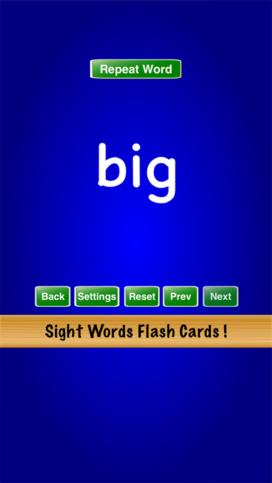 Sight Words Flash Cards ! Screenshot