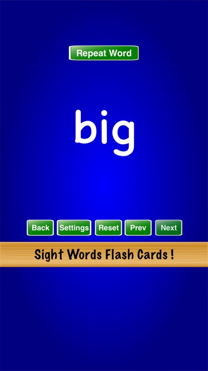 Sight Words Flash Cards !