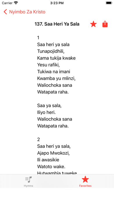 Nyimbo Za Kristo - SDA Hymns Screenshot