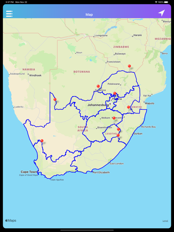 Screenshot #6 pour GPX Viewer-Converter on gpsMap