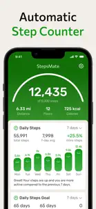 Step Counter StepsMate screenshot #1 for iPhone