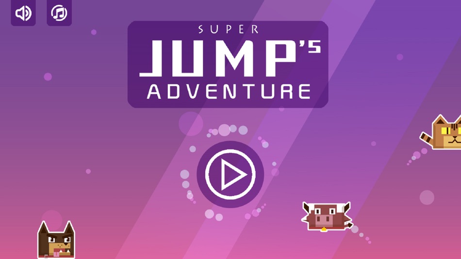 #1. 喵了个咪哒 Super Cat Jump Adventure (iOS) 由: Tianjin LongGuan Technology Co., Ltd.