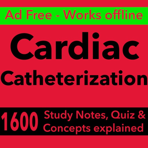 Cardiac Cath Exam Review App icon