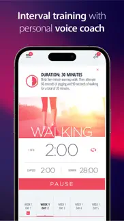 c25k® 5k run trainer & coach iphone screenshot 2